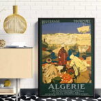 vintage algerien poster