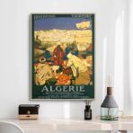 vintage algerien poster