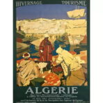 vintage algerien poster