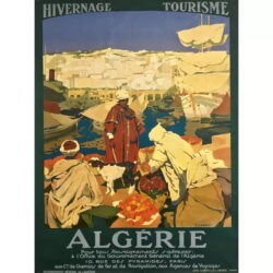 vintage algerien poster