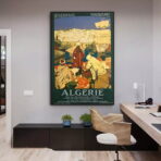 vintage algerien poster