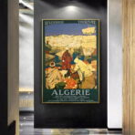 vintage algerien poster