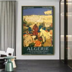 vintage algerien poster