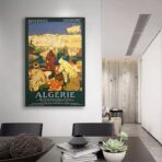 vintage algerien poster