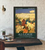 vintage algerien poster