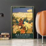 vintage algerien poster