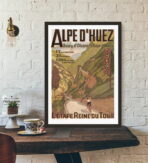 poster alpe dhuez 1