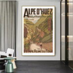 poster alpe dhuez 1