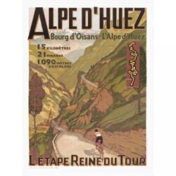 poster alpe dhuez 1