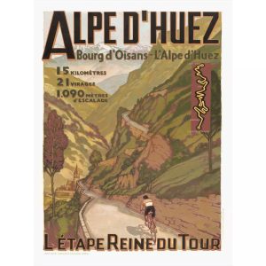 poster alpe dhuez 1