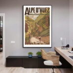 poster alpe dhuez 1