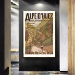 poster alpe dhuez 1