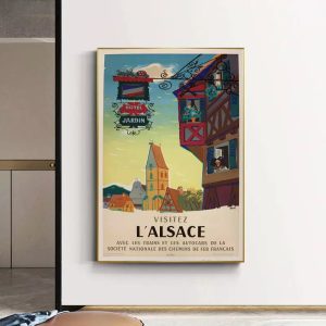 vintage elsass poster