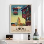 vintage elsass poster
