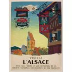 vintage elsass poster