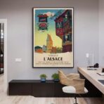 vintage elsass poster