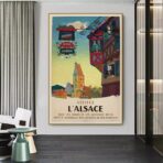 vintage elsass poster