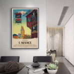 vintage elsass poster