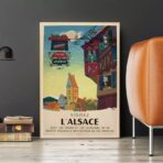 vintage elsass poster