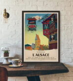 vintage elsass poster