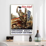 vintage amerikanisches poster