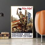 vintage amerikanisches poster