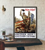 vintage amerikanisches poster