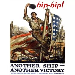 vintage amerikanisches poster