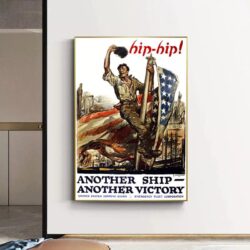 vintage amerikanisches poster