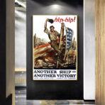 vintage amerikanisches poster