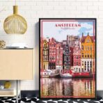 vintage amsterdam poster 2