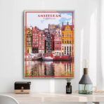 vintage amsterdam poster 2