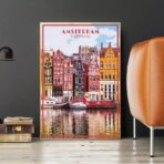 vintage amsterdam poster 2