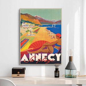 vintage poster annecy 1