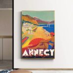 vintage poster annecy 1