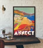 vintage poster annecy 1
