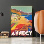 vintage poster annecy 1