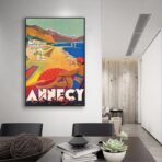 vintage poster annecy 1
