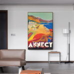 vintage poster annecy 1