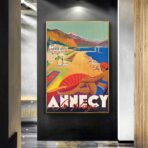 vintage poster annecy 1