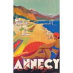 vintage poster annecy 1