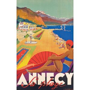 vintage poster annecy 1