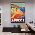vintage poster annecy 1