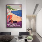 vintage poster antibes 1