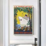 vintage antillen poster