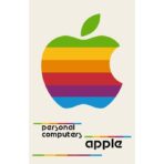 vintage apfel poster
