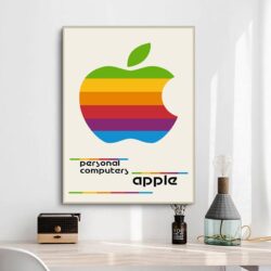 vintage apfel poster