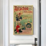 vintage poster arcachon 1