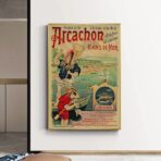 vintage poster arcachon 1