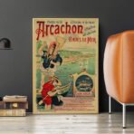 vintage poster arcachon 1
